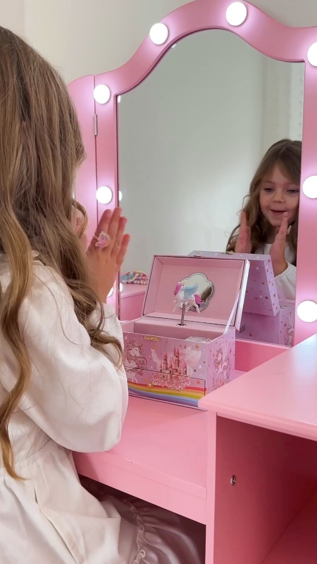 Amazon.com: ProCase Children's Jewelry Box, Kids Jewelry Organizer