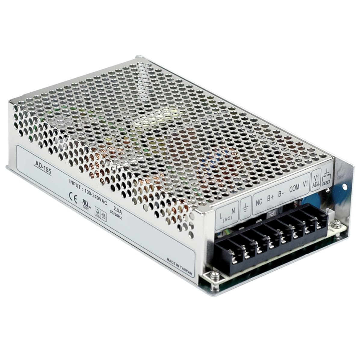 WITTKOWARE AD-155A Schaltnetzteil mit Akku-Ladefunktion (USV-Funktion), 13,8V/DC (einstellbar 12~14,5V), max. 11,5A, 150W