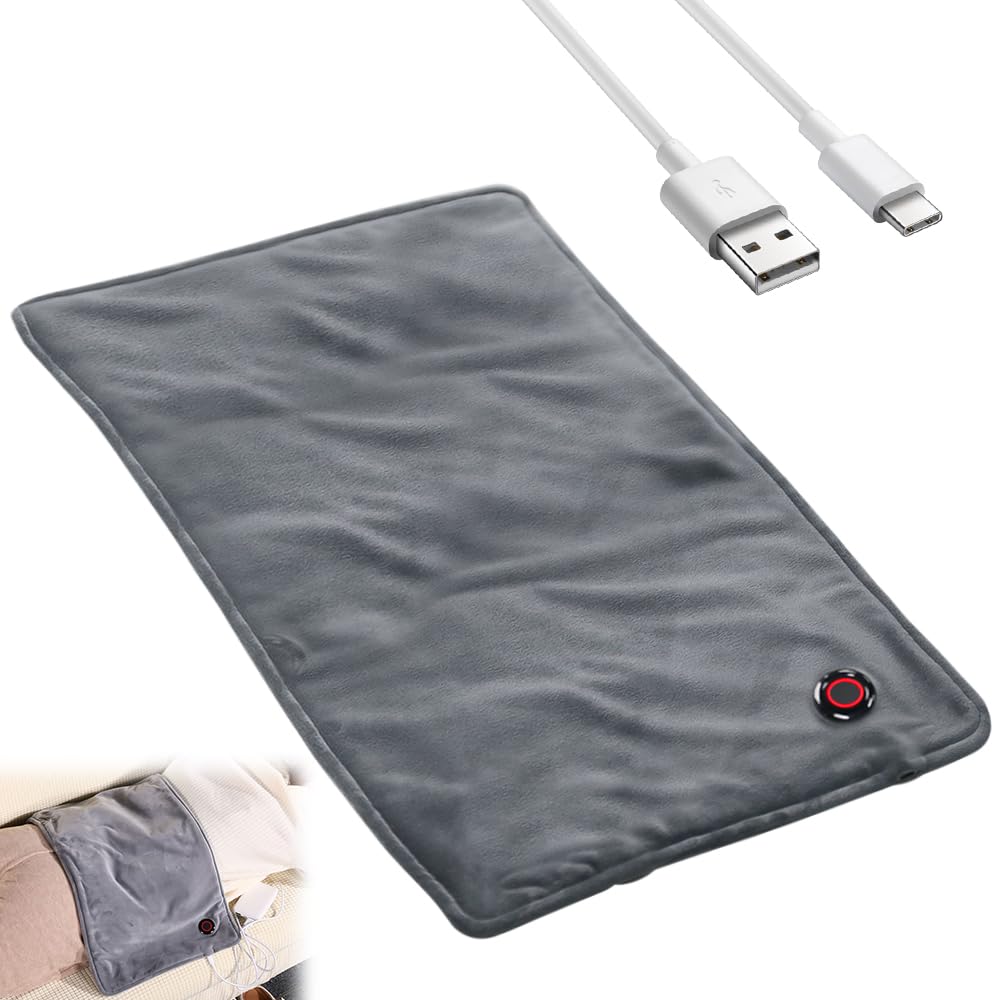 PEKATHERM - Cuscino Termico Elettrico Morbido E Riscaldante, 40W | Termoforo Elettrico Con 3 Livelli Di Temperatura E Autostop Dopo 2 Ore Lavabile A Mano O In Lavatrice 30x21cm 130462s