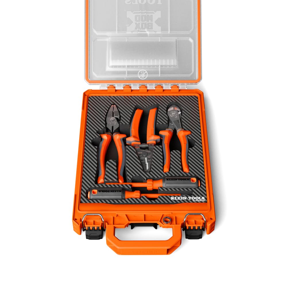 Klein Tools 94160MBINS MODbox Insulated Tool Kit, 5-Piece, 1000V