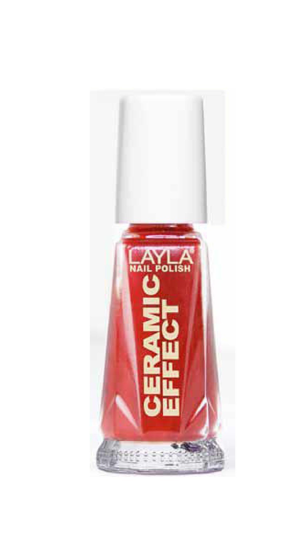 Smalto Layla Ceramic Effect N.6 Milan Red Nail Polish