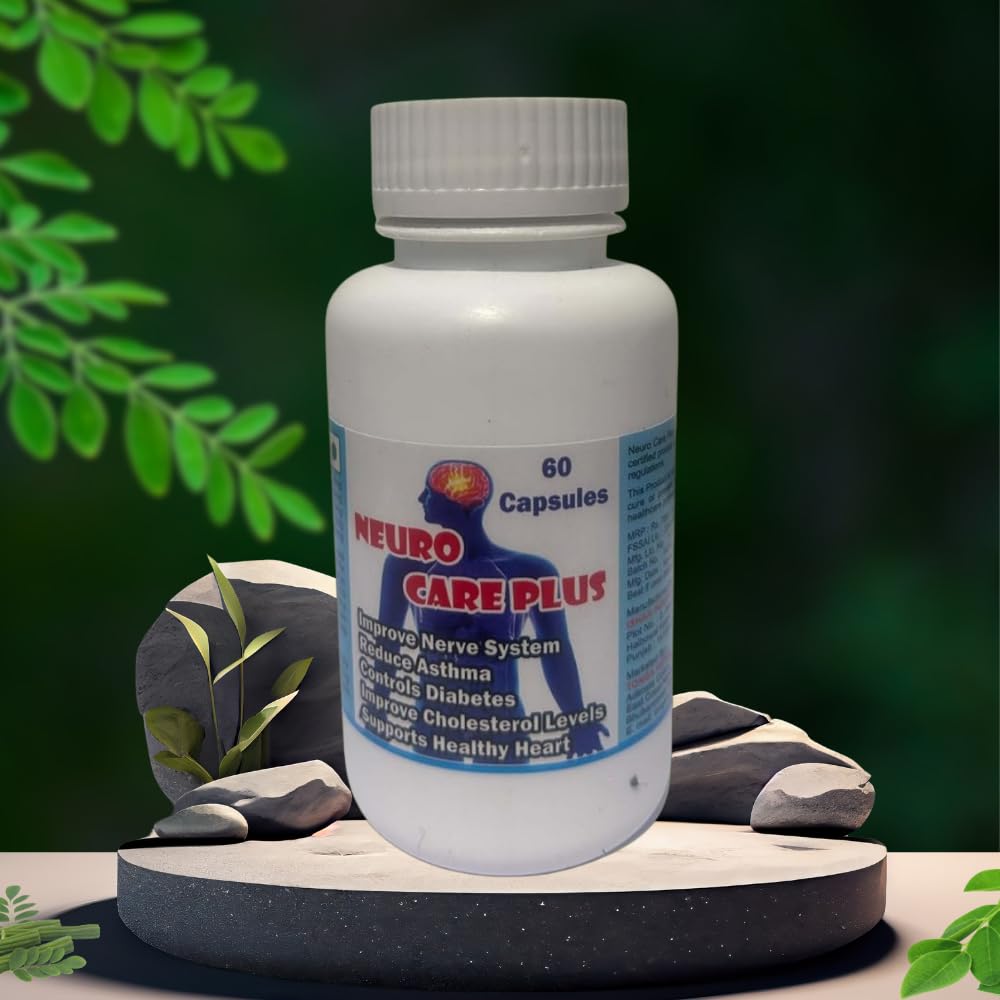 NEURO CARE PLUS CAPSULES - 60 CAPSULES (GET 1 BOTTLE NEURO CARE PLUS 50ML DROPS FREE)