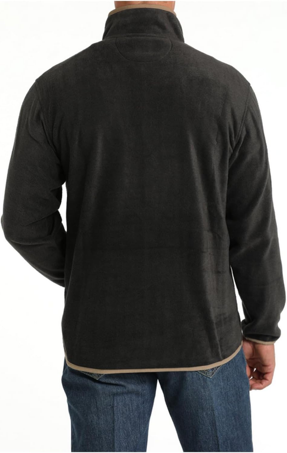 Cinch Men's Charcoal Fleece Pullover