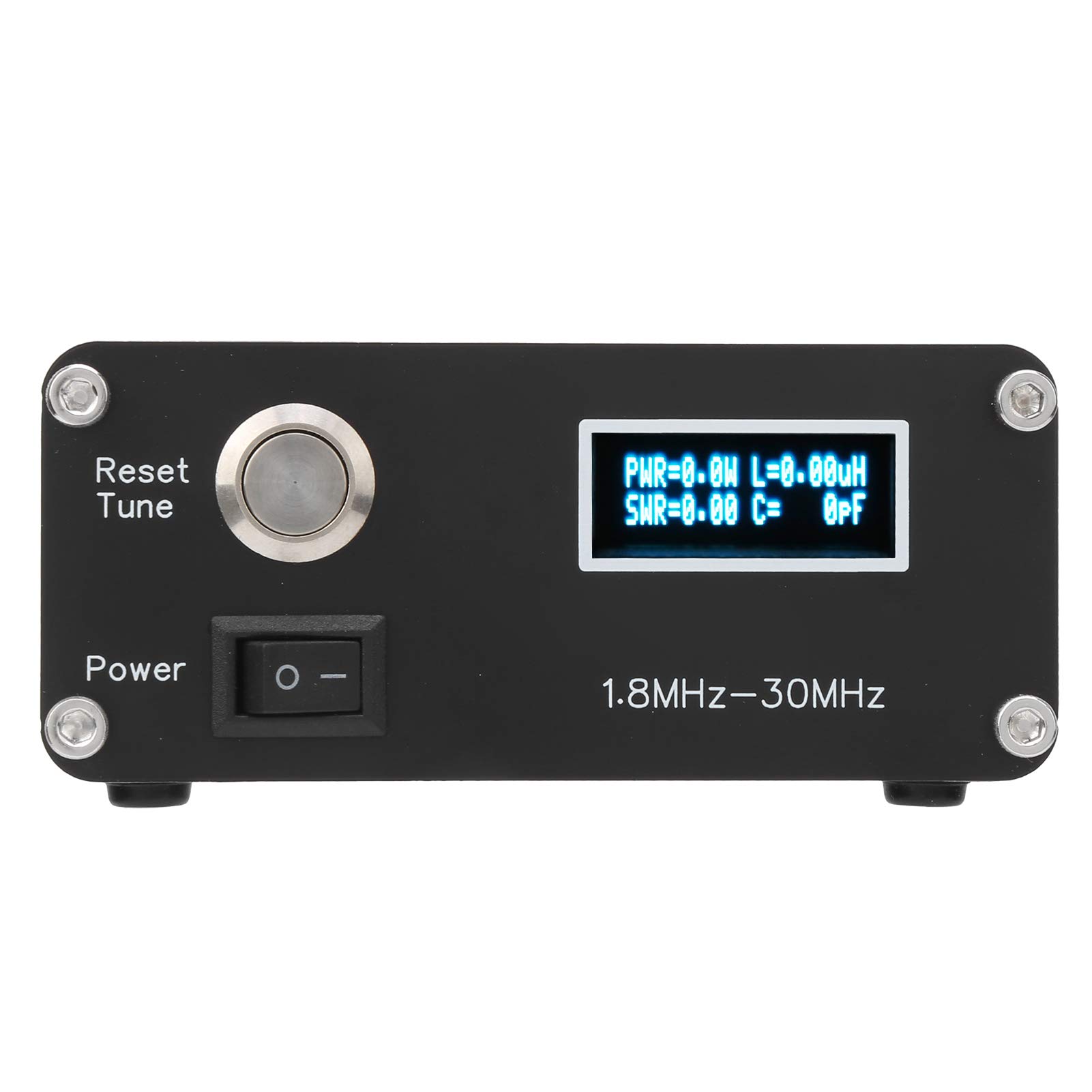 Antenna Tuner Automatico HY100 1.8-30 MHz – In Lega Di Alluminio, 100W, 10-15V DC, Per Radioamatori