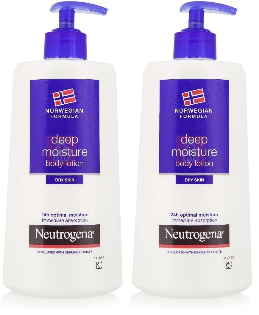 Deep Moisture Fast Absorbing Body Lotion 24 Hour Moisturisation (Packaging may vary), 400 ml (Pack of 2)