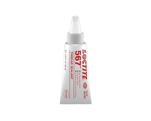 Loctite 2087067 567 Thread Sealant 50 mL Tube, White (Pack
