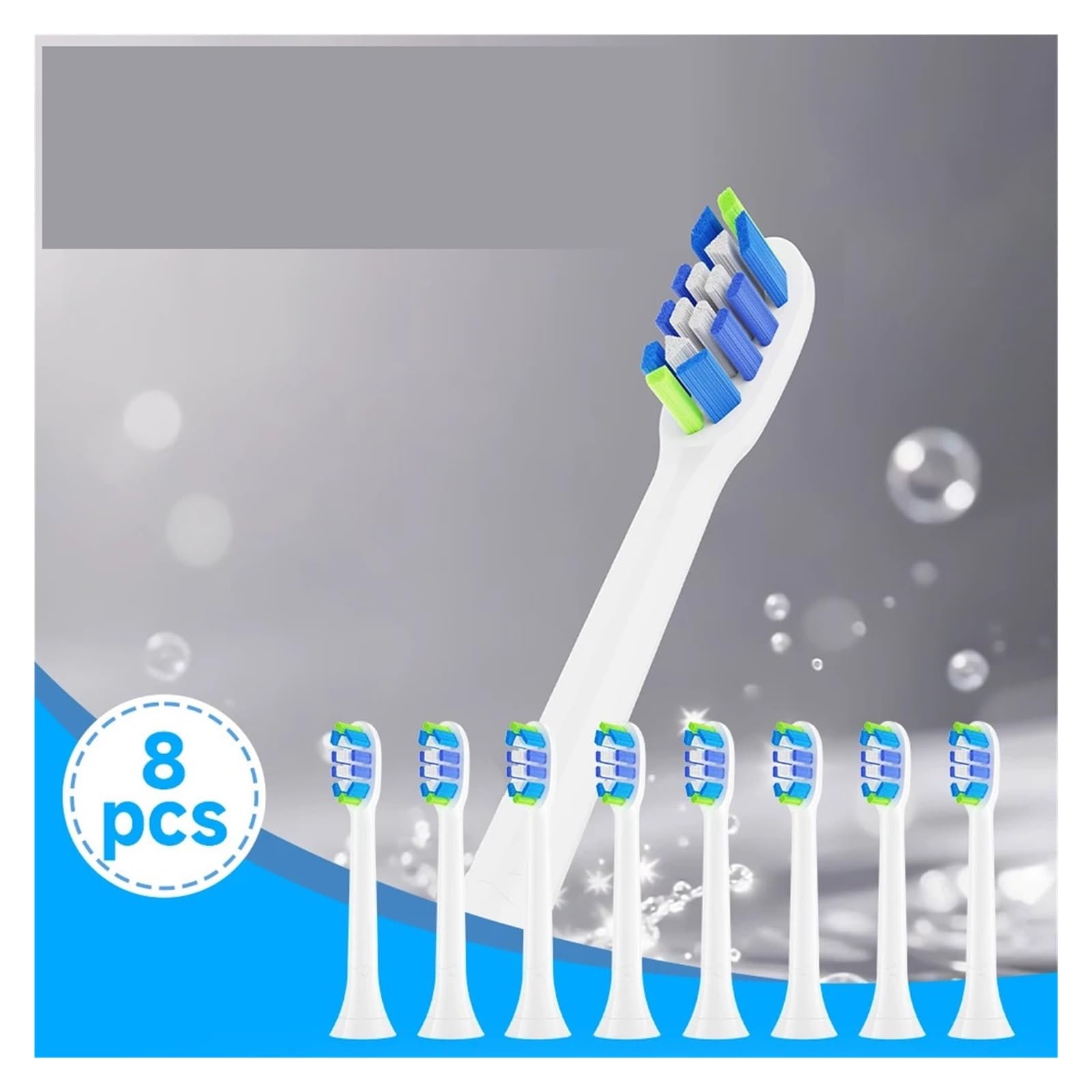 Bürstenköpfe 4/8/12/20PCS, kompatibel mit Philips | Kunststoff-Zahnbürstenköpfe für täglichen Wechsel und Mundpflege bei Erwachsenen(20HB20C)