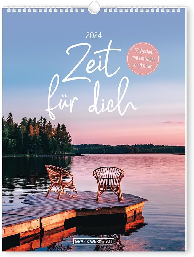 Der Lebensfreude-Kalender 2025: Der Original-Wandkalender, der