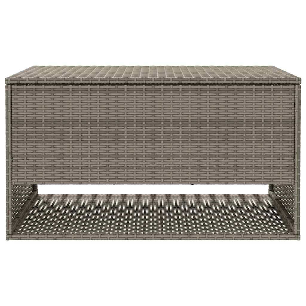 Cassapanca per cuscini da esterno, 100 x 55 x 55,5 cm, in rattan sintetico, con sacchetto interno impermeabile, resistente alle intemperie, per cuscini da giardino, tappezzeria, attrezzi