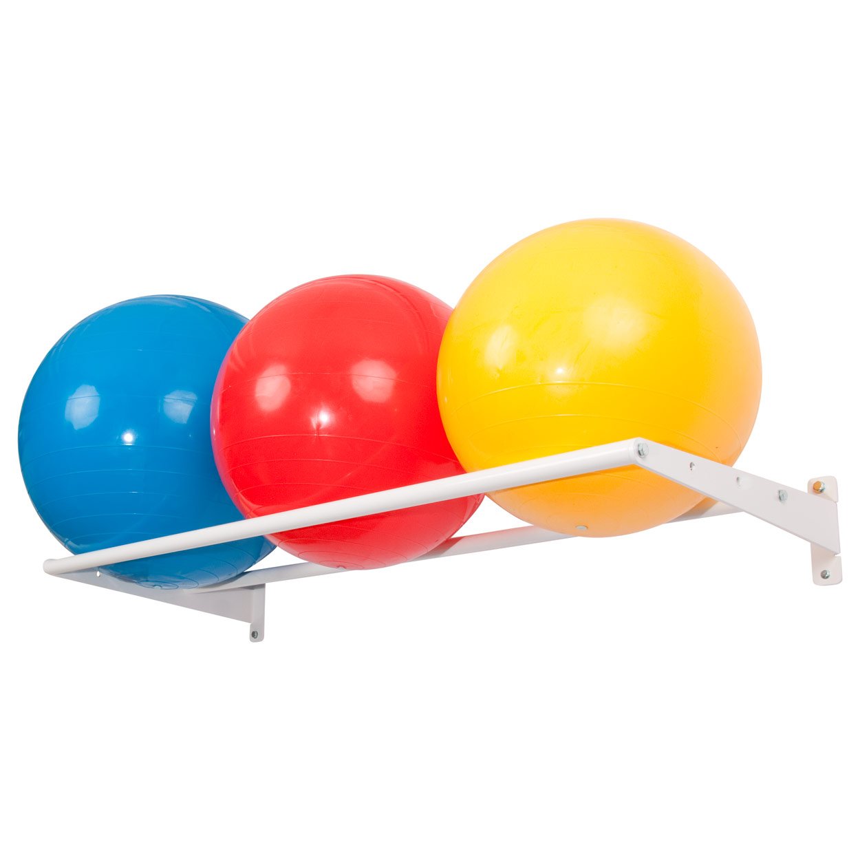 Sport-Tec Wandhalterung, 125 cm, mit 2 Auflagestäben, Basismodul, 4-tlg.