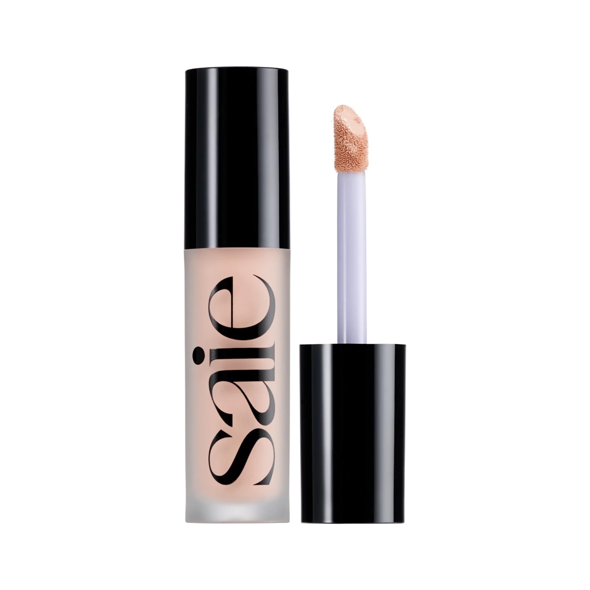 Saie Slip Tint Radiant All-Over Concealer & Glow Makeup - Shade 5 (0.17 oz) Shade 05 - Light with Peach Undertones