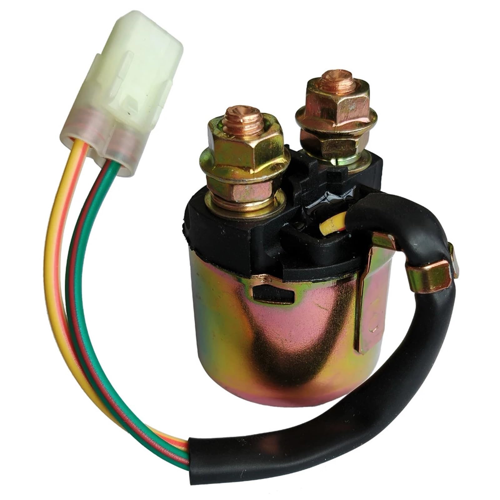 ‌Solenoide relè moto‌ Solenoide relè avviamento adatto per HONDA ATV TRX450 TRX SPORTRAX 450R 2006-2009 TRX500 FOURTRAX FOREMAN RUBICON 500 ‌Relè di avviamento motocicletta‌(1pc relay)