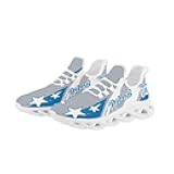 Custom Men's Sneakers Football Name & Number Breathable Fan Gift for Men Women Athletic Gym Slip-on Shoes Personalized