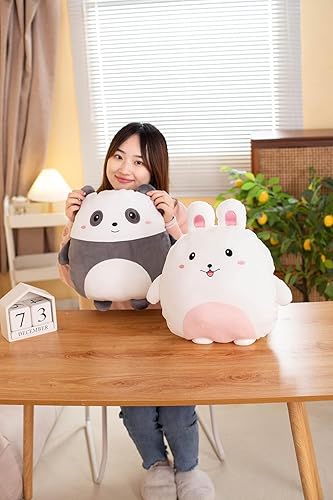 Miniatura 4 de Almohada suave de peluche de ciervo para abrazar, lindo juguete de peluche de ciervo, animales de peluche para niños, juguetes de peluche para