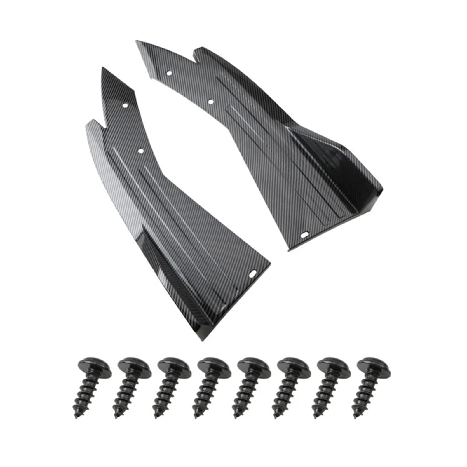 Minigonne Laterali Auto ISpchen In PP - Splitter Paraurti Posteriore Anti-Graffio Con Bulloni - Foto 12