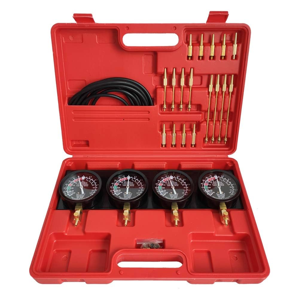 4連バキュームゲージセット Amazon.co.jp: Kaitou 4連バキュームゲージ セット オートバイ