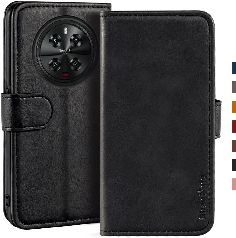 Suede Texture PU Leather Wallet Phone Case Compatible with Doogee DK10, Magnetic Flip Cover with Card Slots and Full Protection