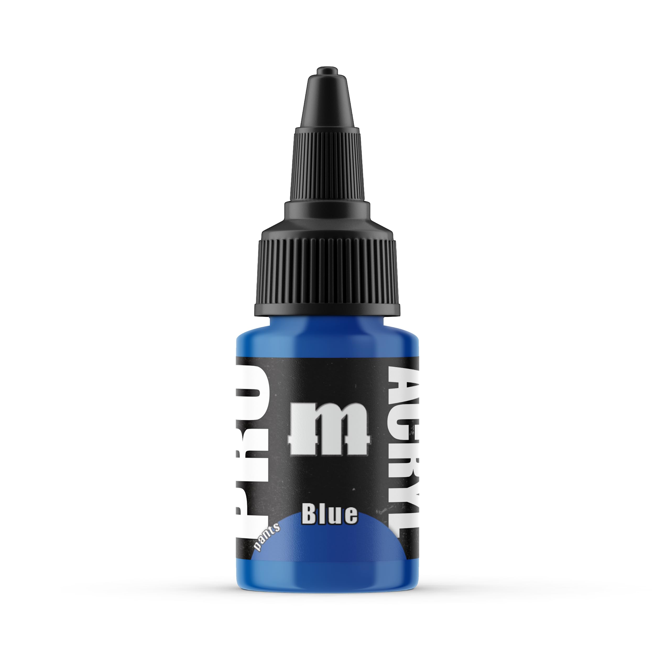 Monument Hobbies PRO Acryl 22ml Acrylic Paint - Non-Toxic Acrylic Paint for Miniatures and Wargames - Compatible with Both Brush and Airbrush Techniques - Blue