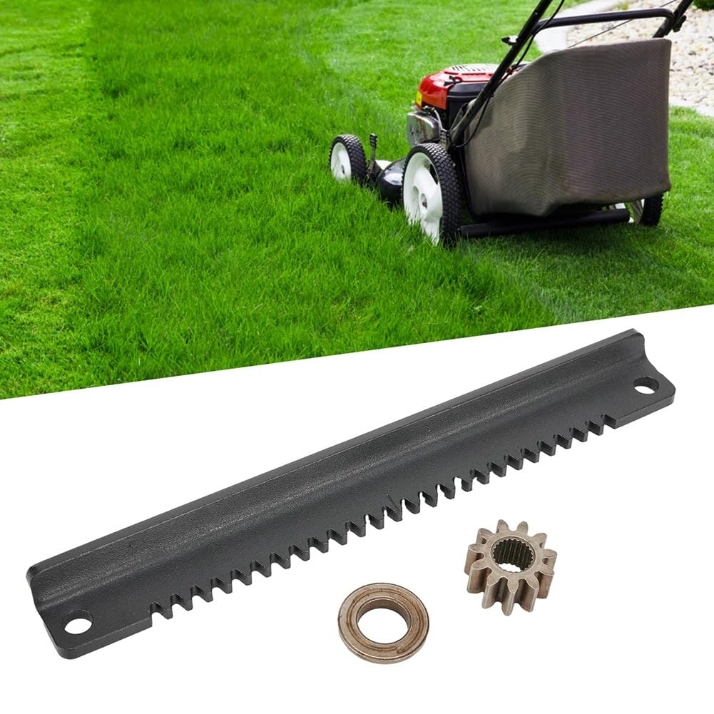 783-06988 Plaque de Crémaillère de Direction Compatible avec 783-06988A avec Accessoires de Tondeuse à Gazon de Direction pour Outil de Jardin avec Engrenage