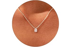 VRIUA Teardrop Diamond Necklace: An Emblem of Timeless Elegance