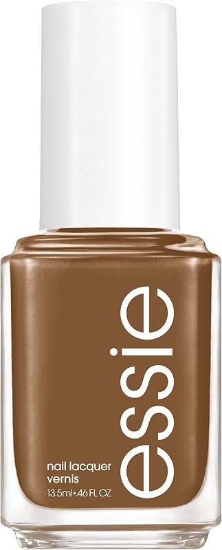 essie vegan nail polish, Off The Grid, fall 2022 collection, warm, mushroom brown