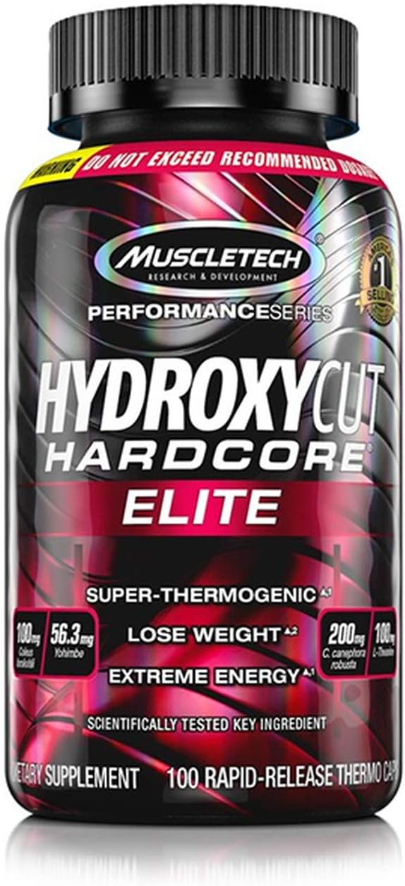 Hydroxycut, Performance Series, Hardcore Elite, 110 Rapid-Release Thermo Caps