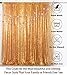 ShiDianYi 7FTX7FT Gold Shimmer Sequin Fabric Photography Backdrop