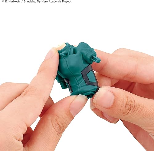 Miniatura 6 de Bandai Hobby - My Hero Academia - Izuku Midoriya, Bandai Spirits Kit de modelo de grado básico