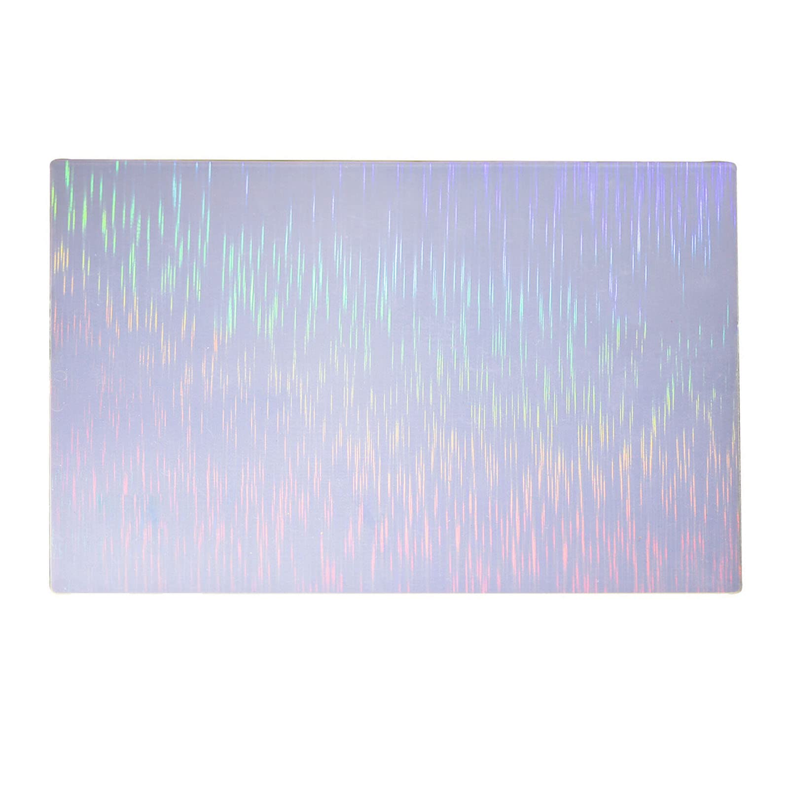 Holographic Silicone Inlay Rainbow-Window Film Holographic Decorative Holo Silicone Sheet Insert for Epoxy Resin Casting