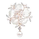 JadeAngel Brooches for Women Shiny Zirconia Broach Jewelry Fashion Brooch Pins Gift for Christmas Birthday Wedding