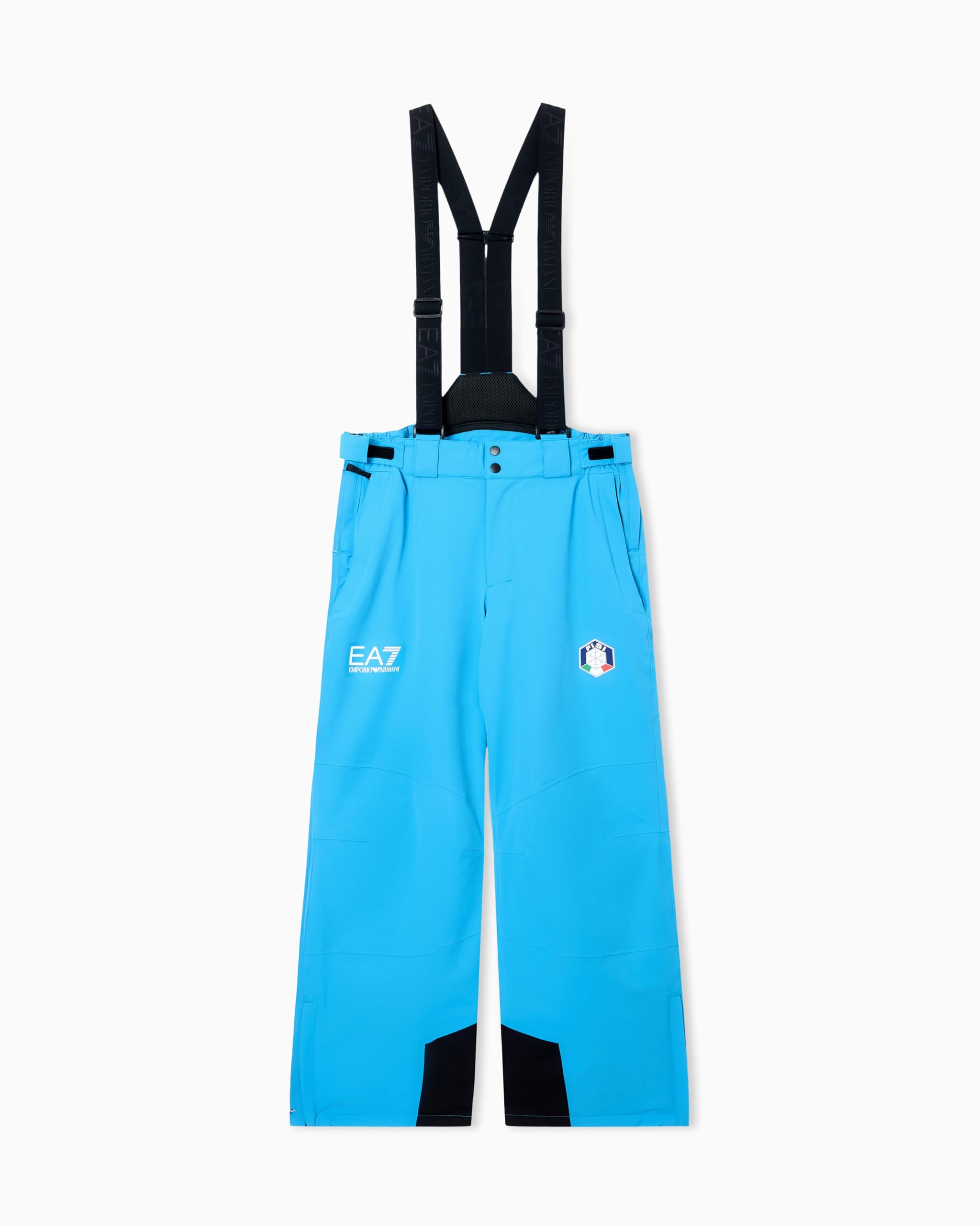 Emporio Armani EA7 Pantaloni da Sci Collezione Fisi in Tessuto Tecnico PROTECTUM7 ed Imbottitura in STRATUM7, 7M002633