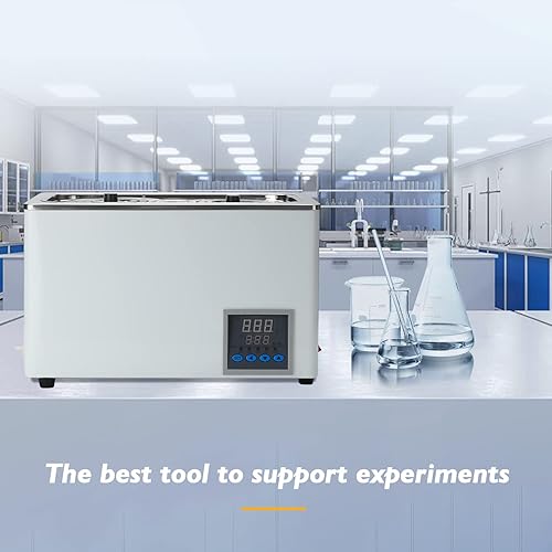 Miniatura 6 de faruijie Baño de agua del laboratorio - baño caliente termostático 600w del laboratorio del agua de los agujeros del baño 600w del laboratorio de 6L