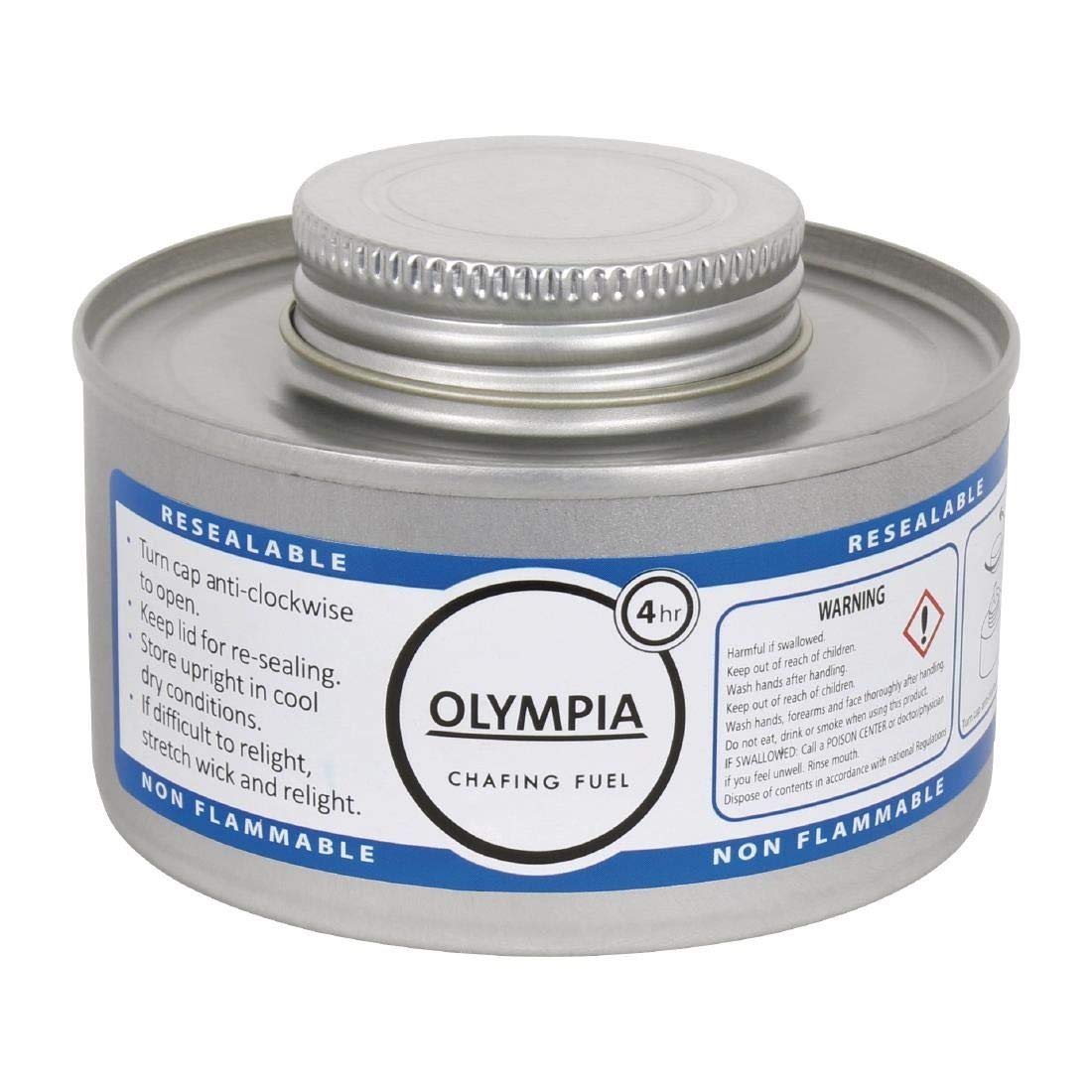 Olympia flüssige Brennpaste 4 Std. x12, Sie erhalten 1 Packung, Packungsinhalt: 12 Stück