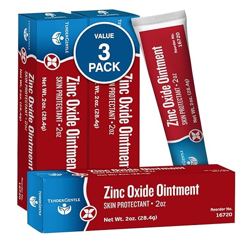 Miniatura 9 de Ungüento de óxido de zinc para adultos y bebés, 2 onzas, ungüento para erupciones de pañales, protector de la piel para sarpullidos, cortes y