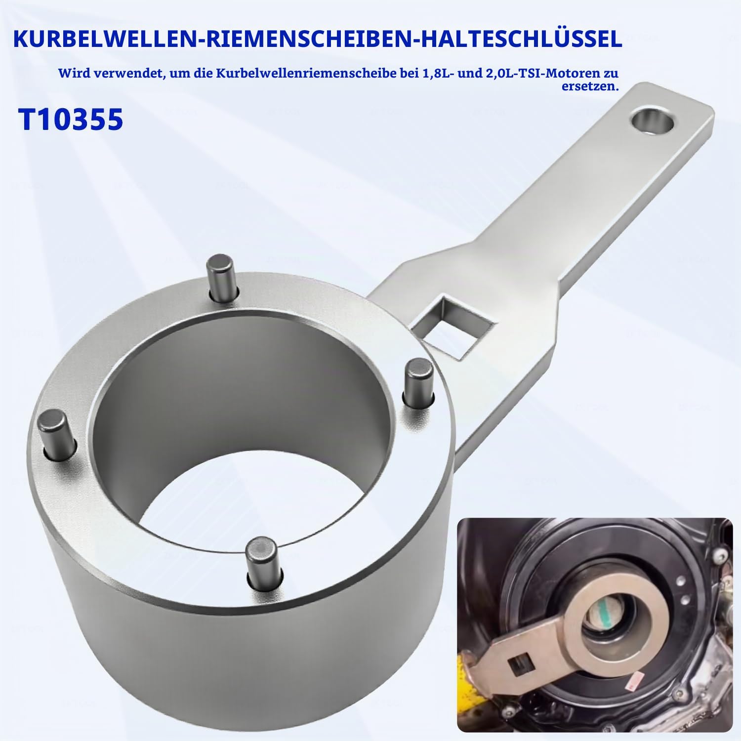ZKTOOL 32-Teiliges Motor-Einstellwerkzeug für Audi und VW 1.8 2.0 TSI