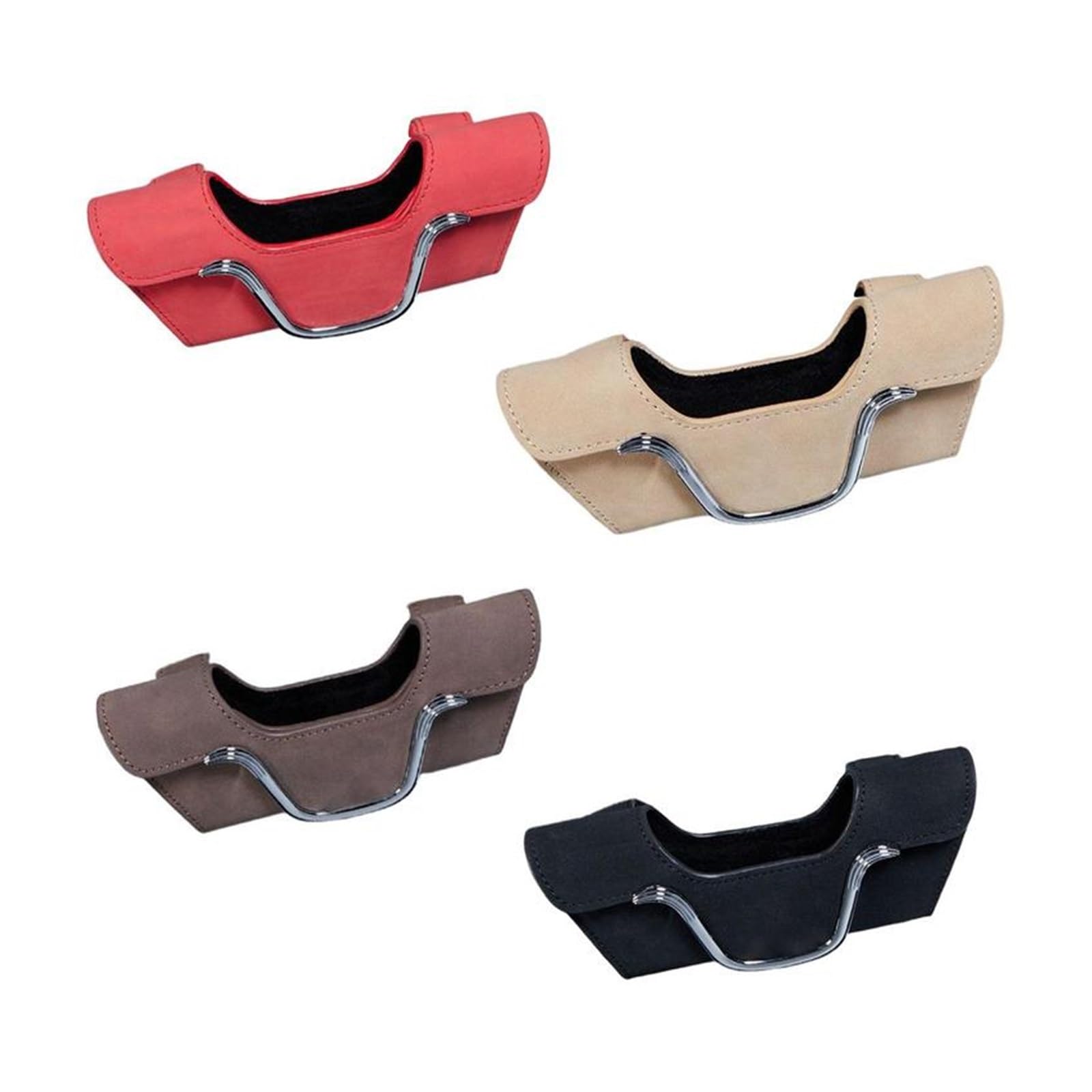 Xuanqingyi Store Uchwyt na okulary samochodowe Uniwersalny, wielofunkcyjny klips do okularów przeciwsłonecznych Uchwyt na karty Stojak na bilety Zapinany na długopis Osłona przeciwsłoneczna Organizato