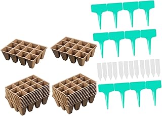 Toyvian 1 Juego De Macetas para Vivero Macetas Pequeñas para Germinación Macetas para Vivero De Jardín Macetas para Germinación Macetas para Vivero De Jardinería Macetas De Pulpa