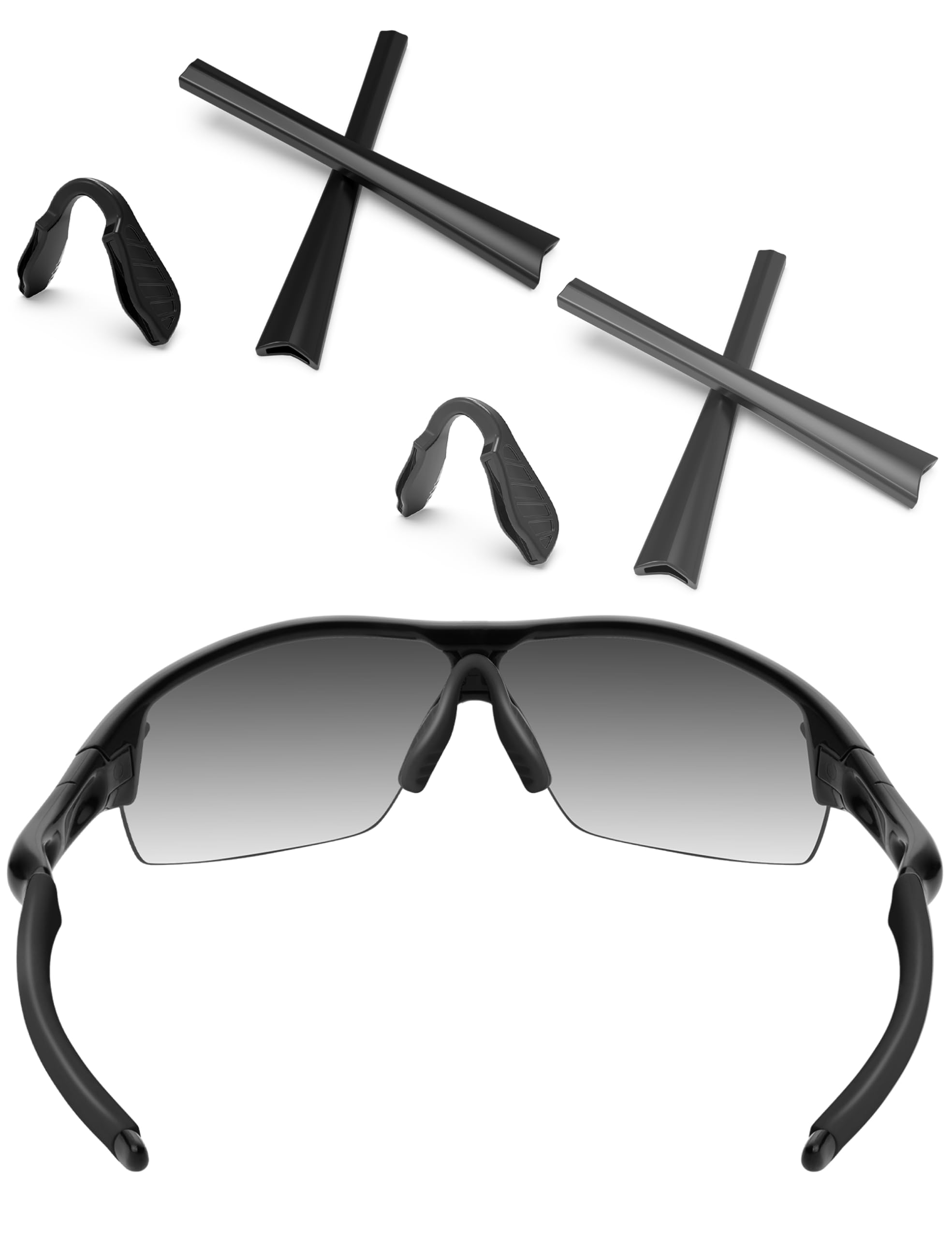ToughAsNails Replacement Rubber Kits Earsocks and Nosepads for Radar Path/Edge/Range/Pitch/XL Sunglasses