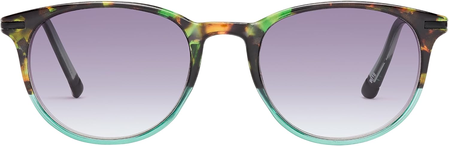 VK Couture Tri-Focus Progressive Sunglass Readers TS2307 Venice by SAV Eyewear - 100% UVA/UVB Protection, Spring Hinges