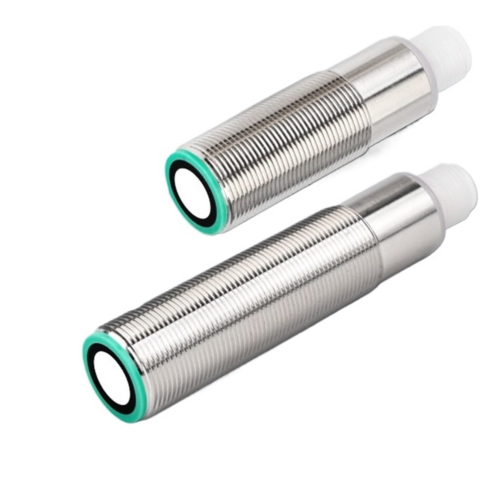 Sensor de proximidad ultrasónico GM1840 M18, Tiempo de Respuesta aproximado de 100 ms, Sensor de Distancia, 300 mm, 800 mm, 4-20 mA, 0-10 V(800mm PNP NO NC)