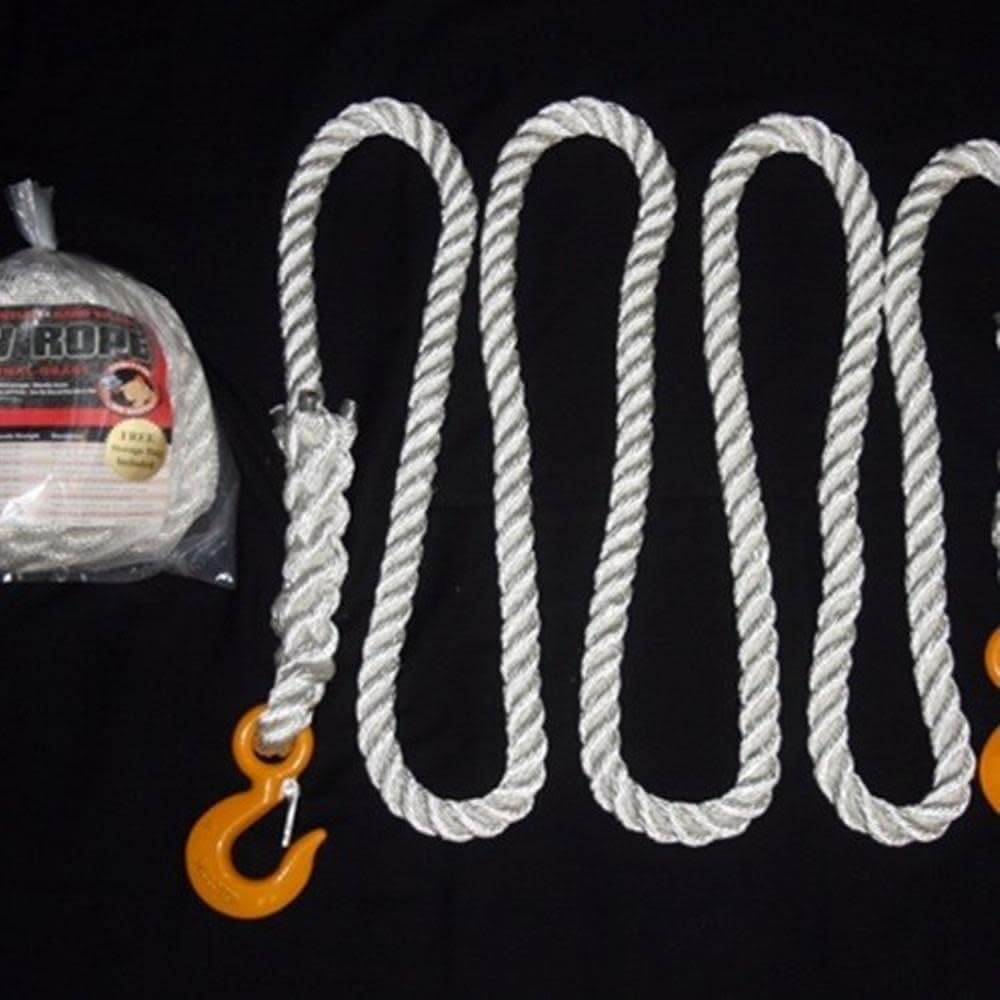 Hercules 1in. x 20ft. Nylon Tow Rope with Hooks, Model