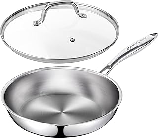 10-inch Tri-Ply Stainless Steel Frying Pan