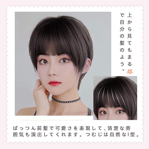 現金特価 ストレートショート ウィッグ ３ ８ 黒に近いこげ茶 ｌサイズ 頭周り57 58cm ピン2本付き ウィッグ ショート ウィッグ ショート ウィッグ ショート ウィッグ 人気満点 Moenvironment Org