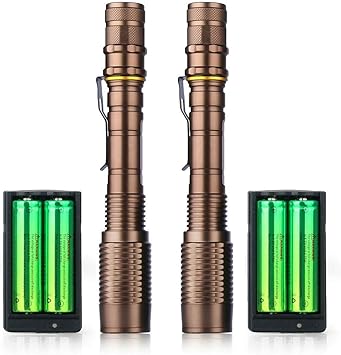 Skywolfeye Tactical Flashlight Camping Battery Photo