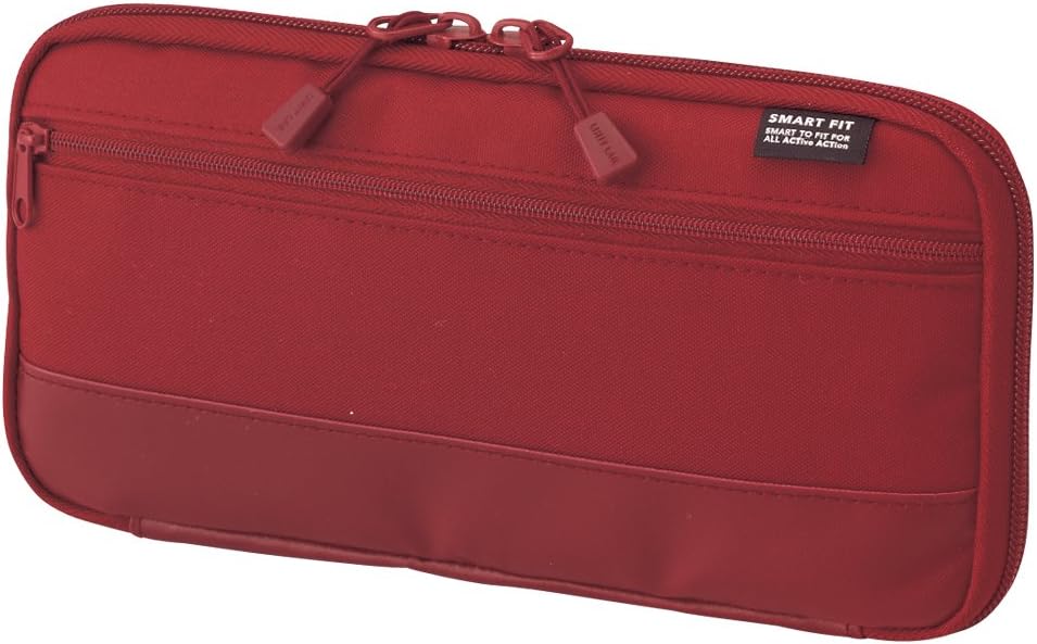 Lihit Lab A76863 Passport Case Travel Holder Wallet Red Office Products
