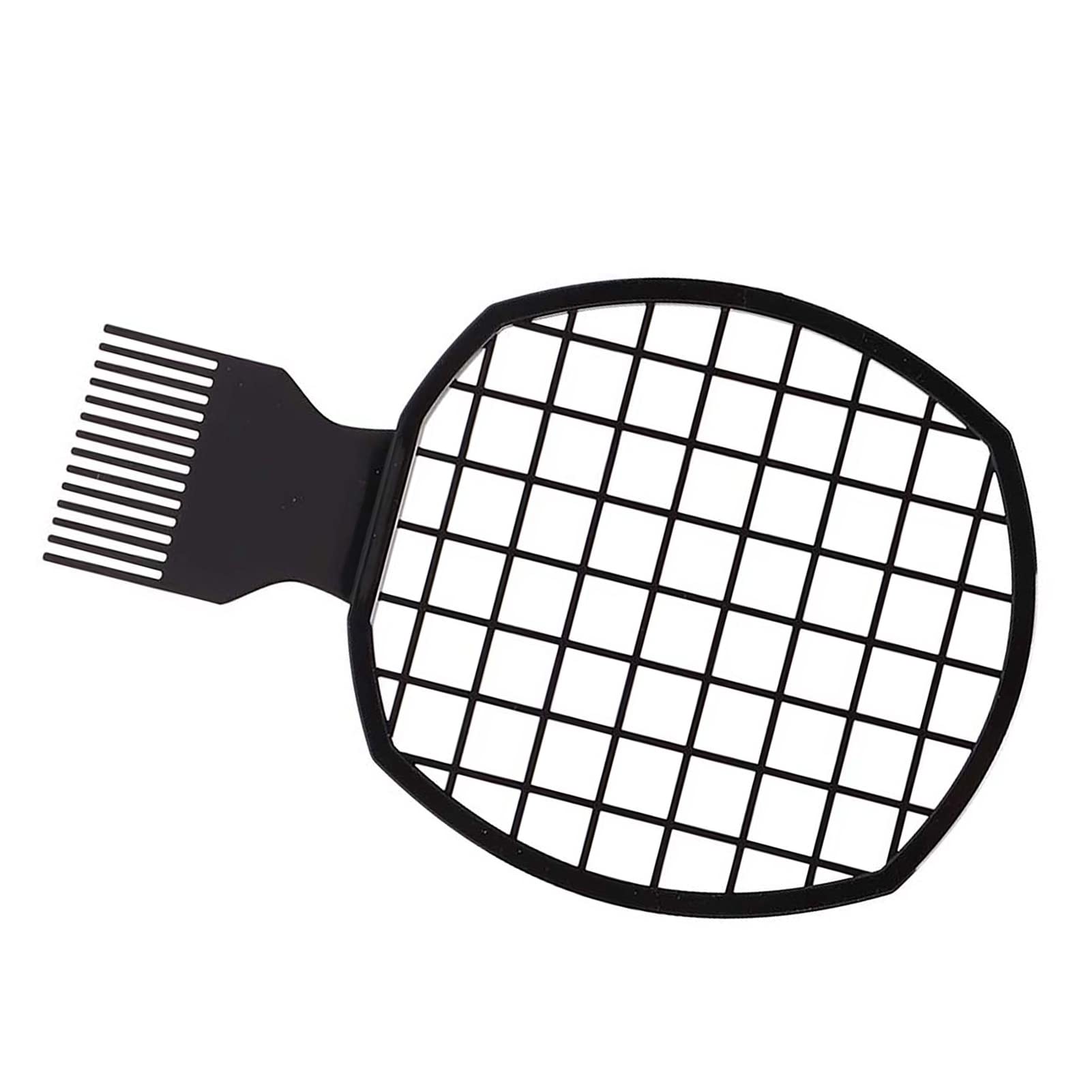 Men Afro Curly H Comb Dreadlocks Tin Foil Hot Perm Comb H Styling Tool Afro Sponge Comb Sponge B 2 in Design The Net Like Afro Hair Large Sponge Tennis Racket Afro Hair Sponge - Image 4