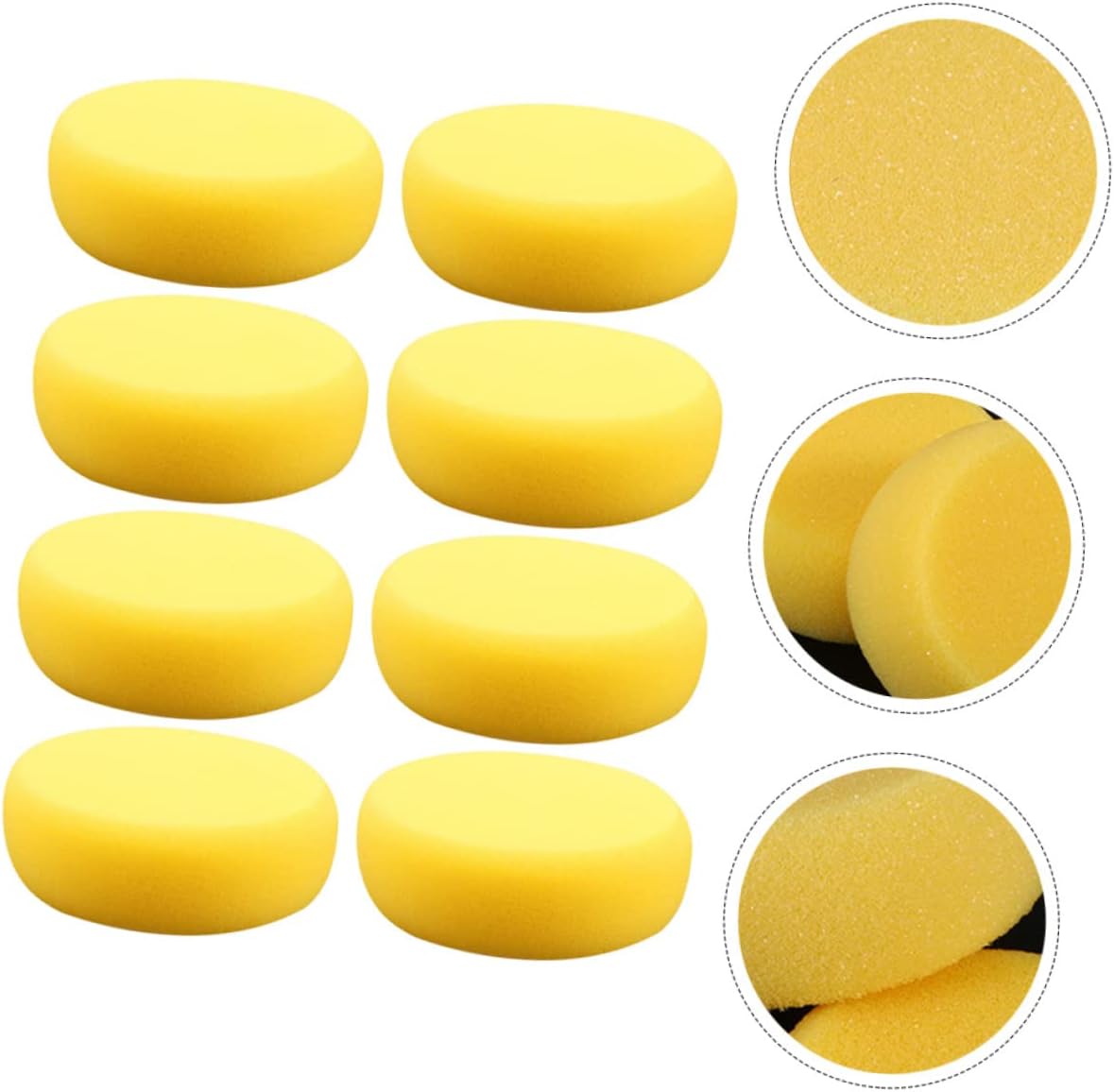 Children Drawing Sponge 15pcs Boys and Girls Painting Tool Round Artist Sponge Easy Clean Watercolor Painting Sponges