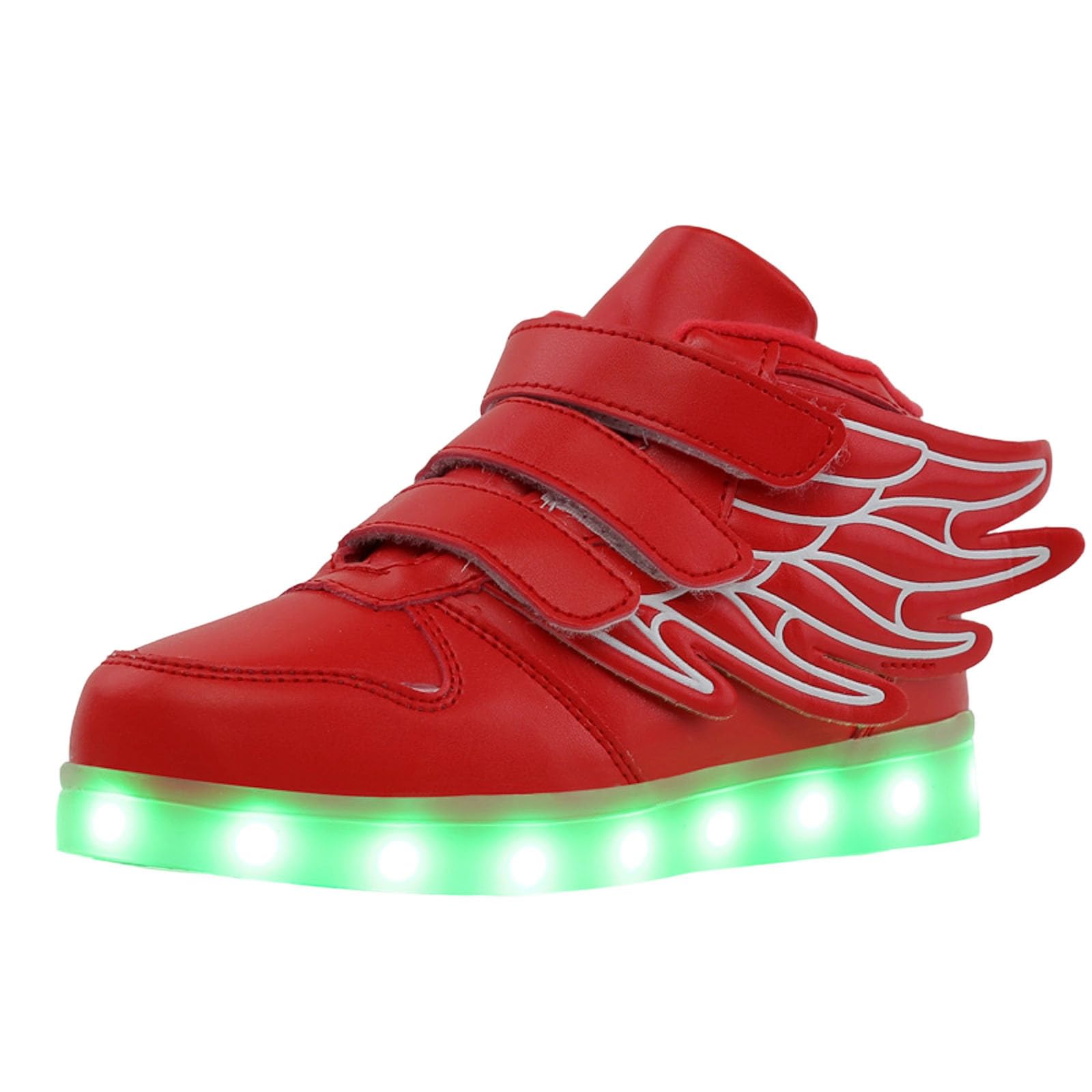 Zapatillas Niña Transpirable Zapatilla Niña Unisex Deporte Luminoso Transpirable Casual con Luz Ligero Suela Blanda Caminar Sneakers Gimnasia Trainers