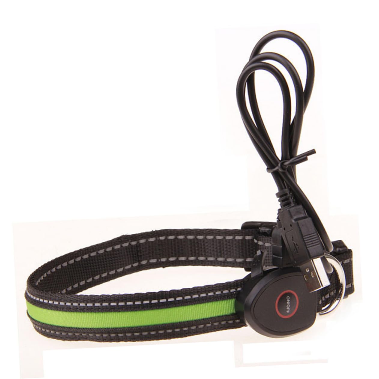 SUPVOX 3 Pz collana a LED per animali domestici collari girare collare luminoso per cani cavetto usb night collane collare per animali domestici collana illuminata per cani portato Gatta