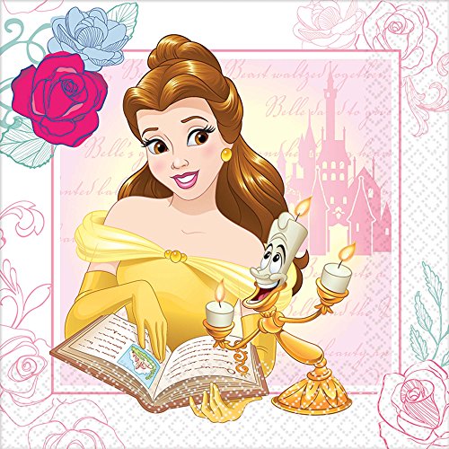 Amscan Beauty and The Beast Luncheon Napkins (16 Count)
